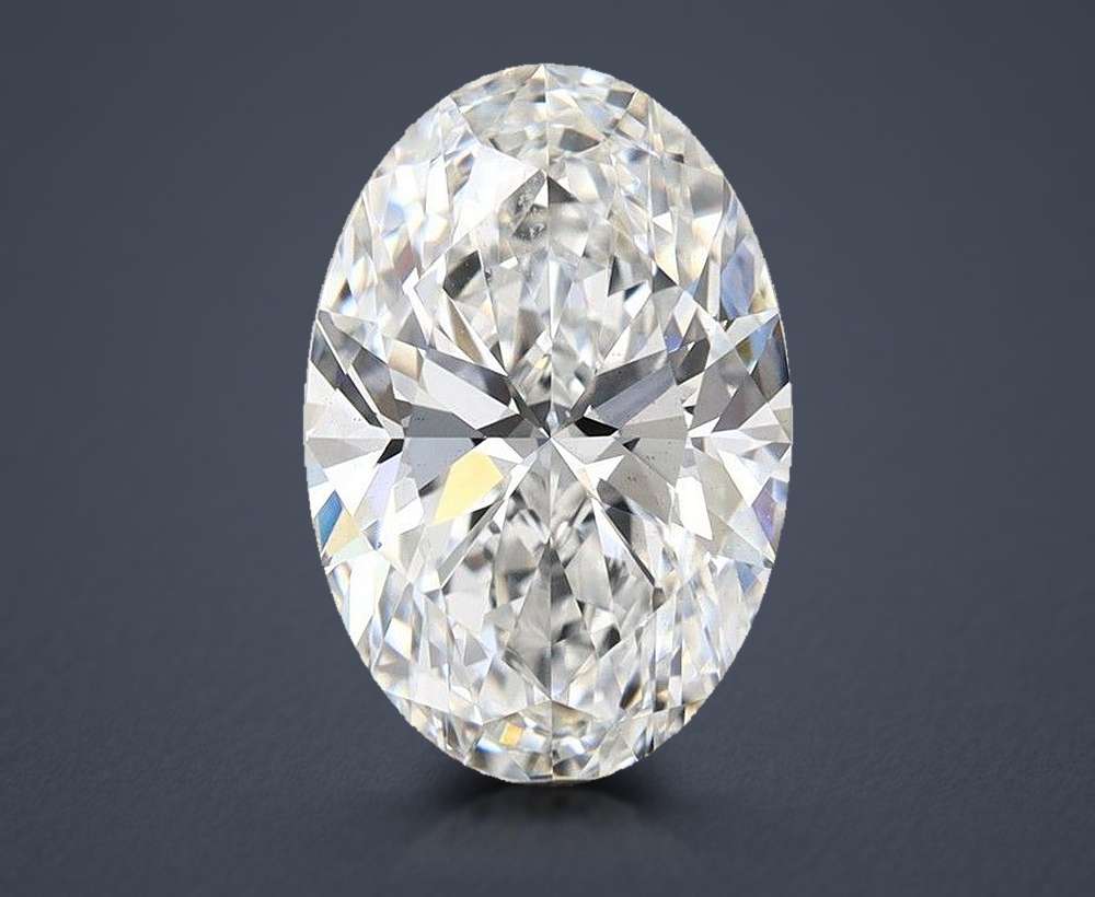 4.21 Carat Oval Lab Diamond