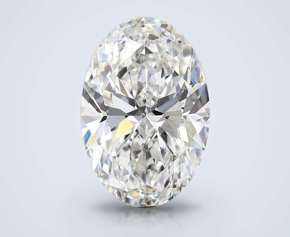 4.21 Carat Oval Lab Diamond