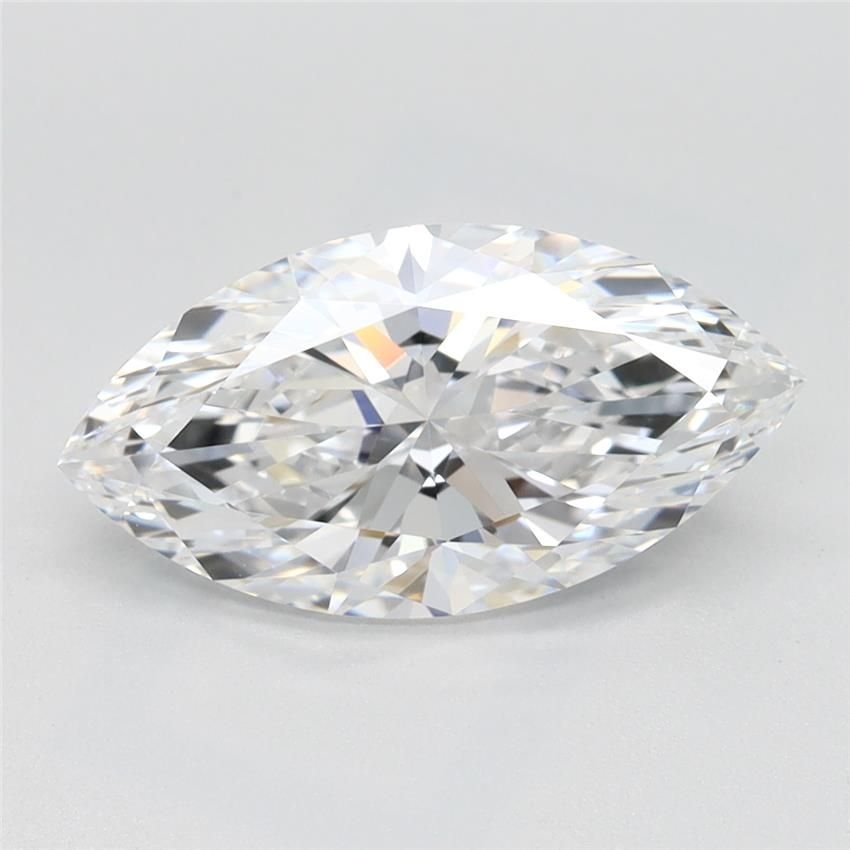2.01ct D VVS1 Rare Carat Ideal Cut Marquise Lab Grown Diamond