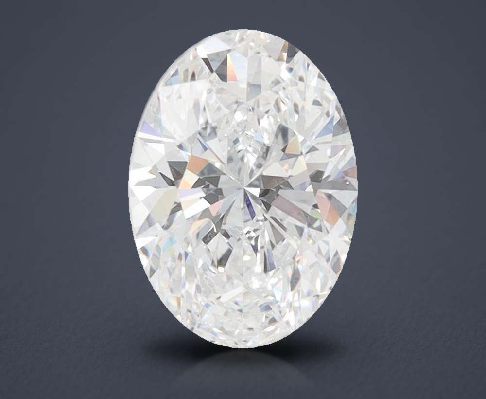 2.00 Carat Oval Lab Diamond