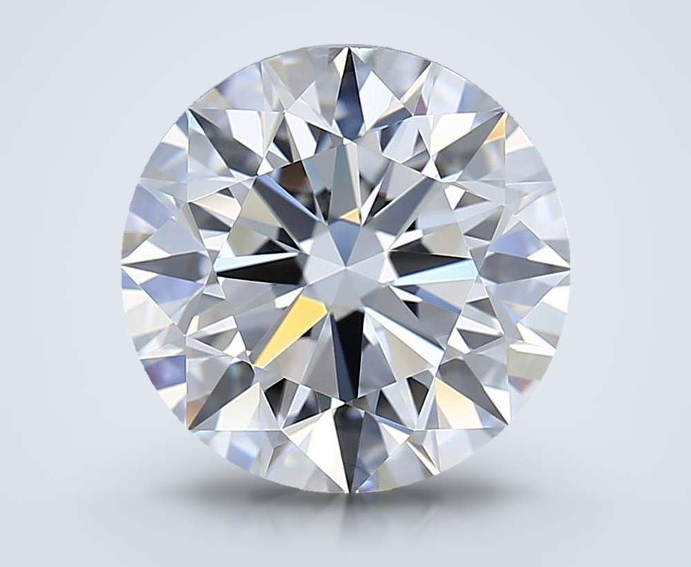 3.91 Carat Round Lab Diamond