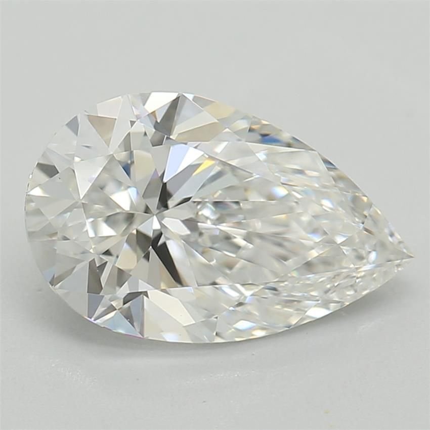 1.07ct E VS1 Rare Carat Ideal Cut Pear Lab Grown Diamond