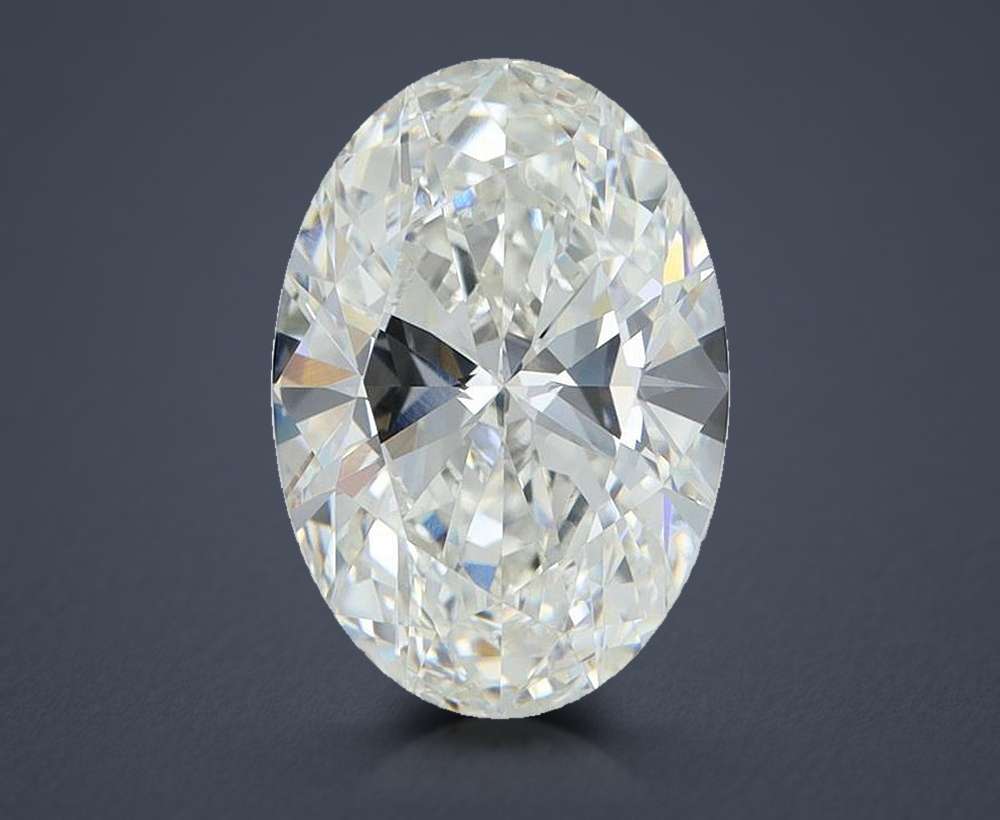 1.00 Carat Oval Lab Diamond