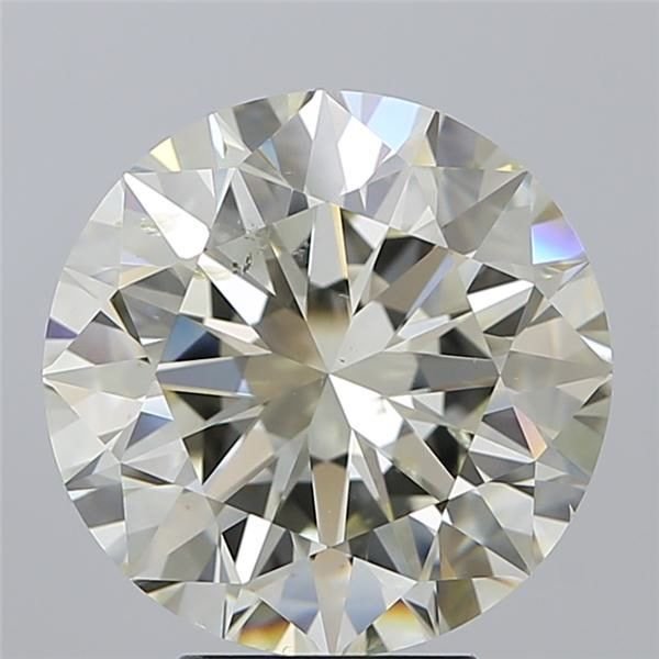 5.52ct K SI1 Rare Carat Ideal Cut Round Diamond