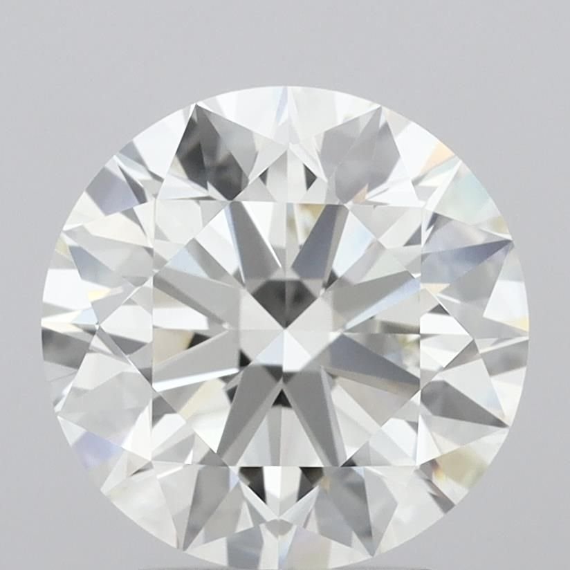 3.50ct K VVS2 Rare Carat Ideal Cut Round Diamond