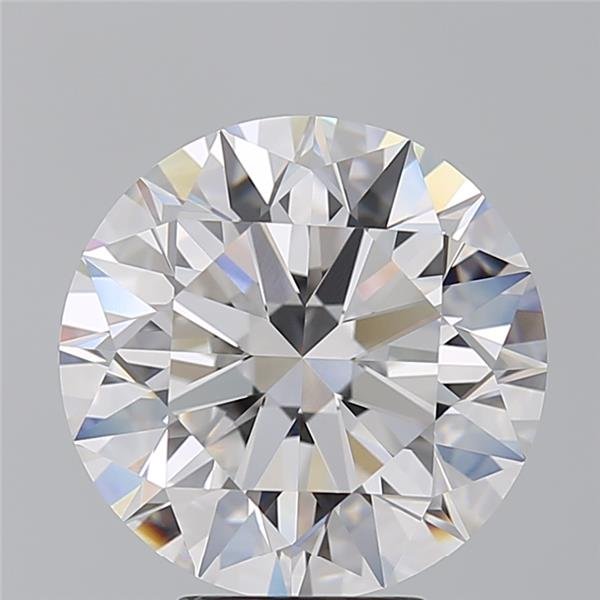 5.69ct D FL Rare Carat Ideal Cut Round Diamond