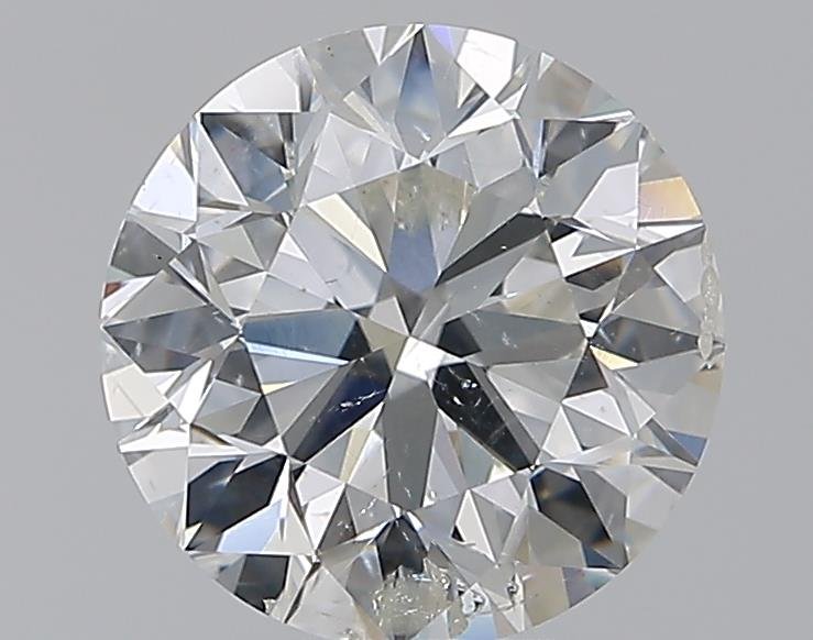 3.01ct G SI2 Excellent Cut Round Diamond