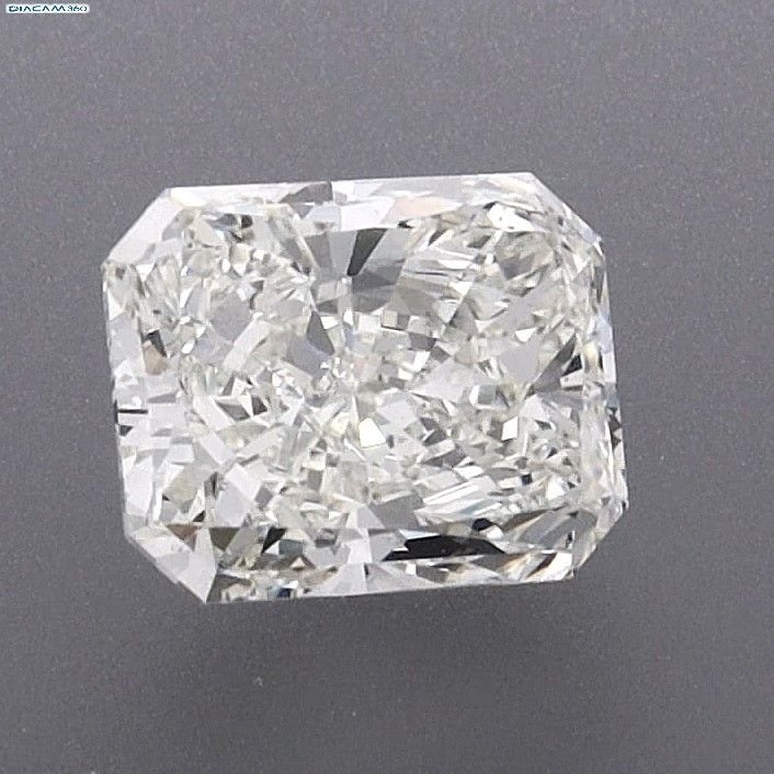 4.02ct K SI1 Very Good Cut Radiant Diamond