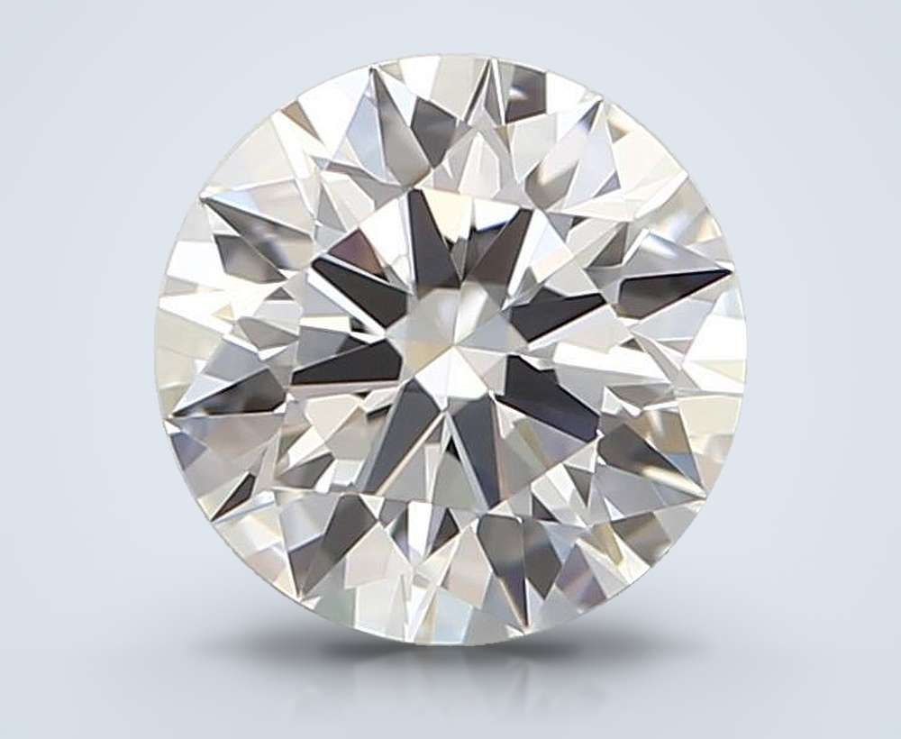 0.61 Carat Round Natural Diamond