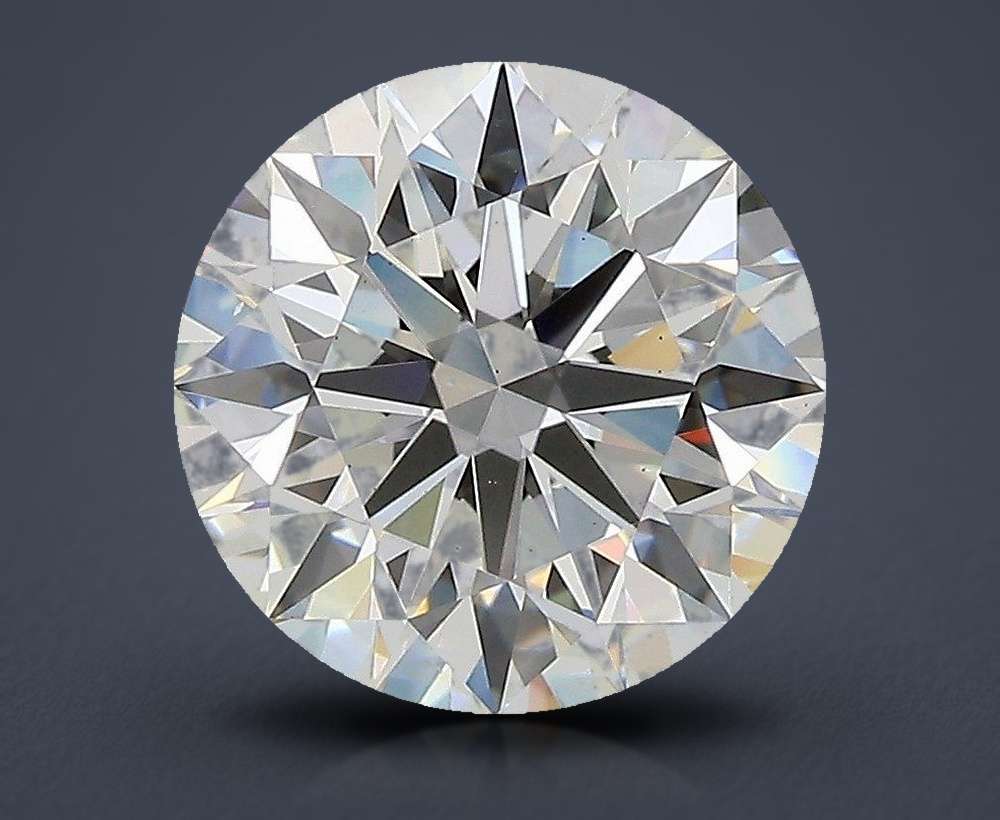 3.09 Carat Round Lab Diamond