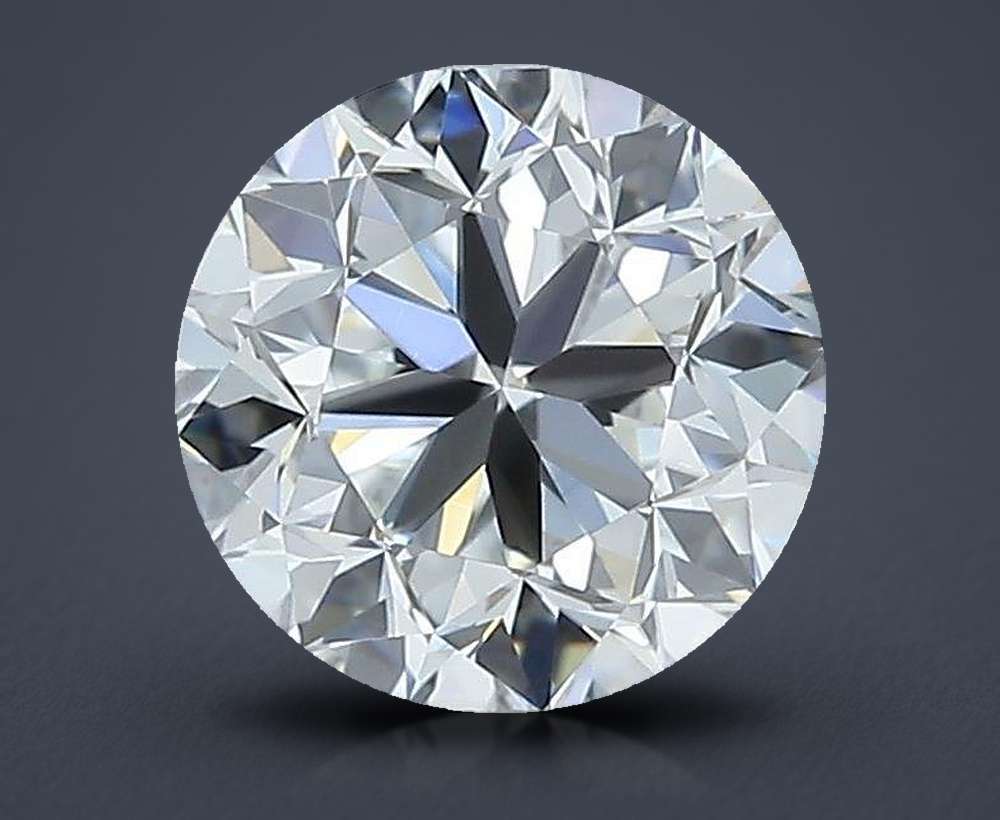0.90 Carat Round Natural Diamond