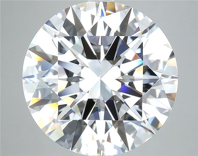 6.03ct D VVS1 Rare Carat Ideal Cut Round Diamond