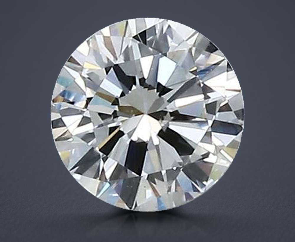 0.49 Carat Round Natural Diamond