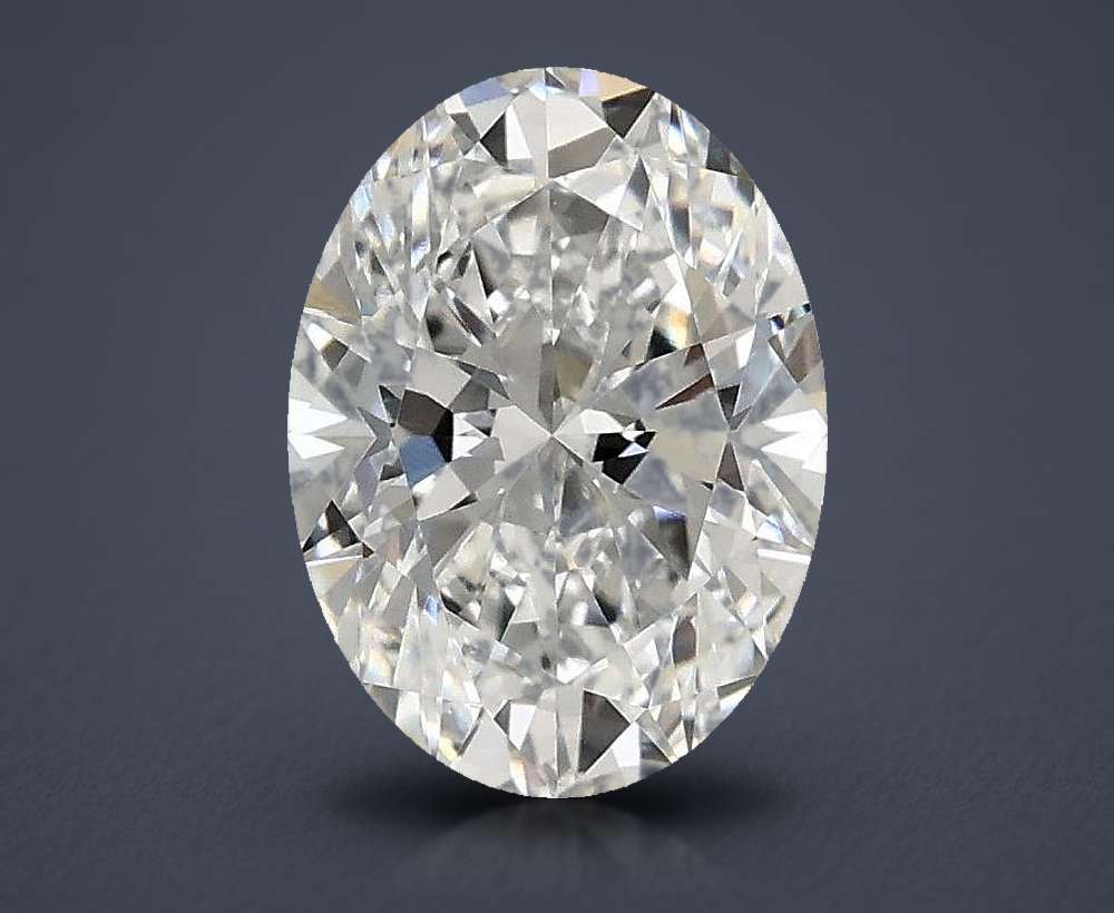 1.47 Carat Oval Lab Diamond
