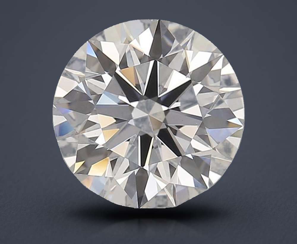 3.22 Carat Round Lab Diamond