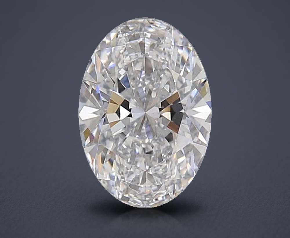 1.24 Carat Oval Lab Diamond