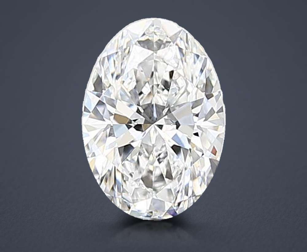 1.10 Carat Oval Lab Diamond