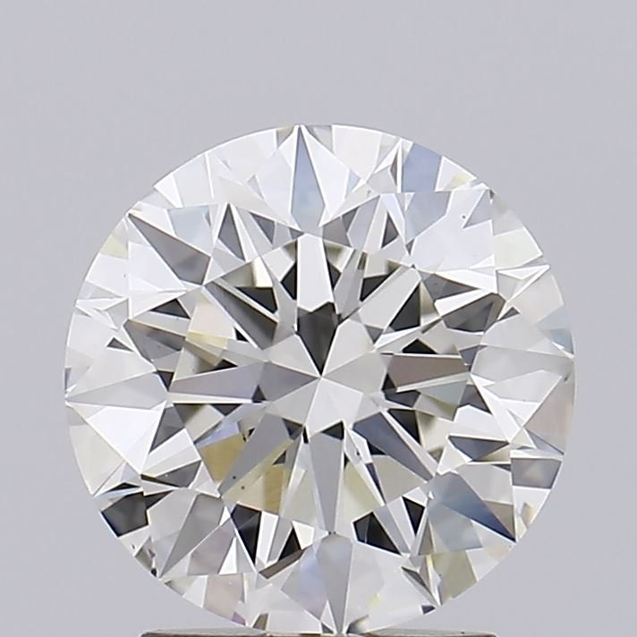 2.18ct I VS1 Rare Carat Ideal Cut Round Lab Grown Diamond