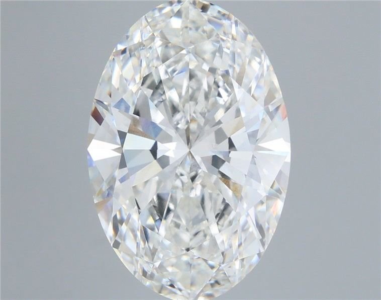 11.01ct F VVS2 Rare Carat Ideal Cut Oval Lab Grown Diamond