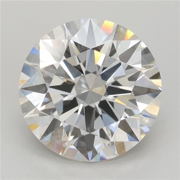4.03ct F VS1 Rare Carat Ideal Cut Round Lab Grown Diamond