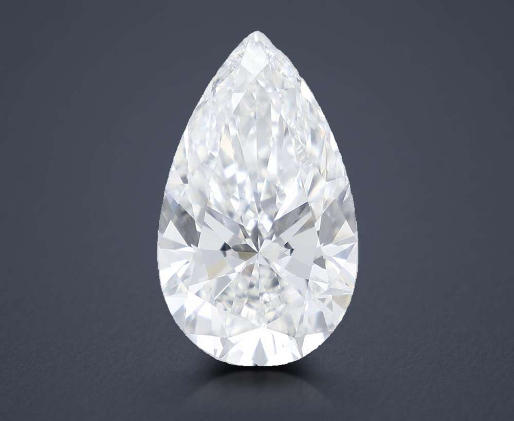 9.10 Carat Pear Lab Diamond