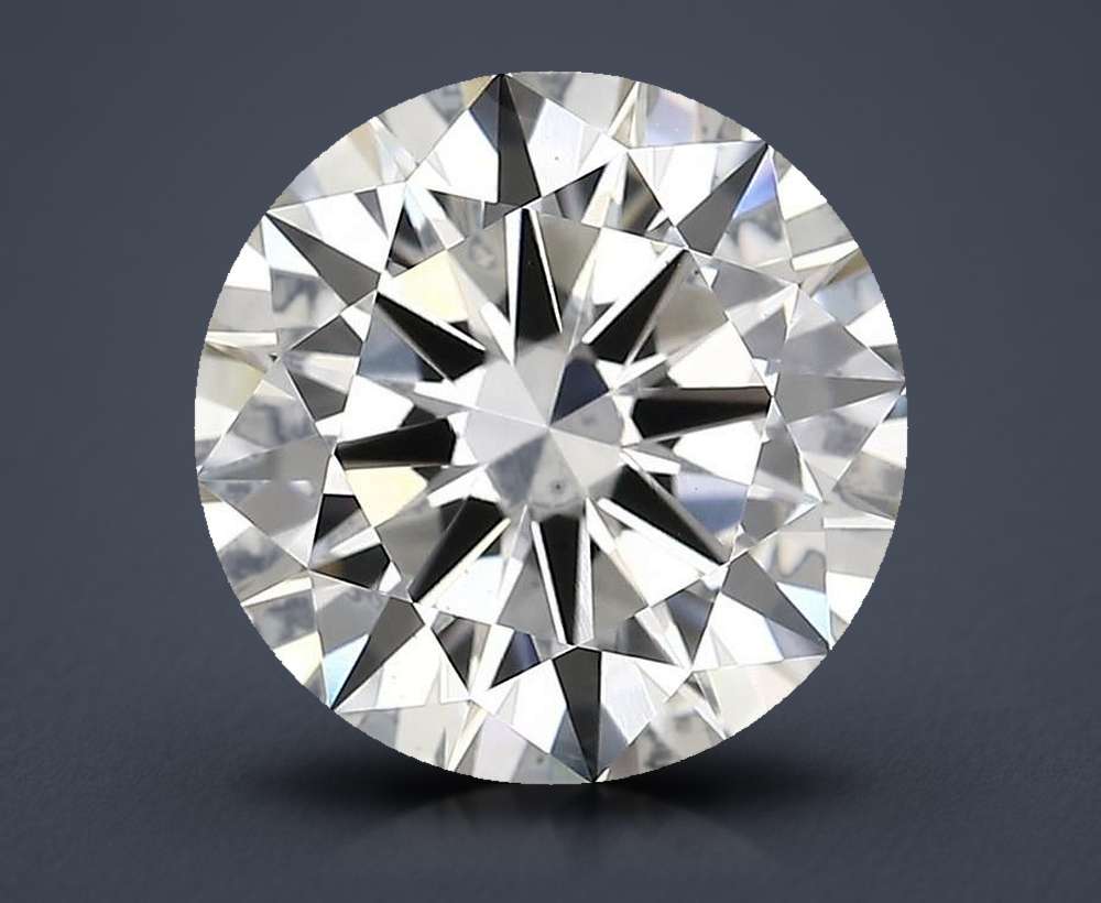 3.98 Carat Round Lab Diamond