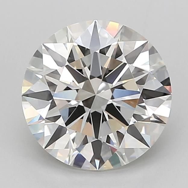 3.28ct G VVS2 Rare Carat Ideal Cut Round Lab Grown Diamond
