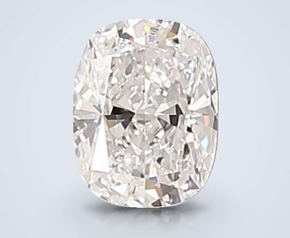 0.61 Carat Cushion Lab Diamond