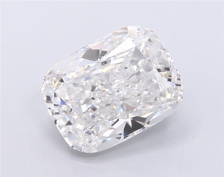 5.03ct E VS1 Rare Carat Ideal Cut Cushion Lab Grown Diamond