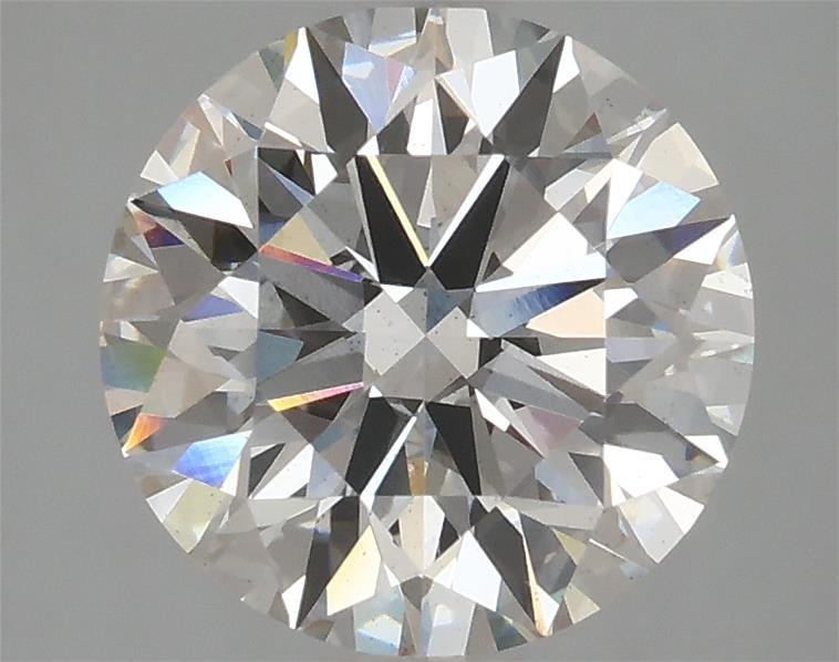 3.18ct H VS2 Rare Carat Ideal Cut Round Lab Grown Diamond