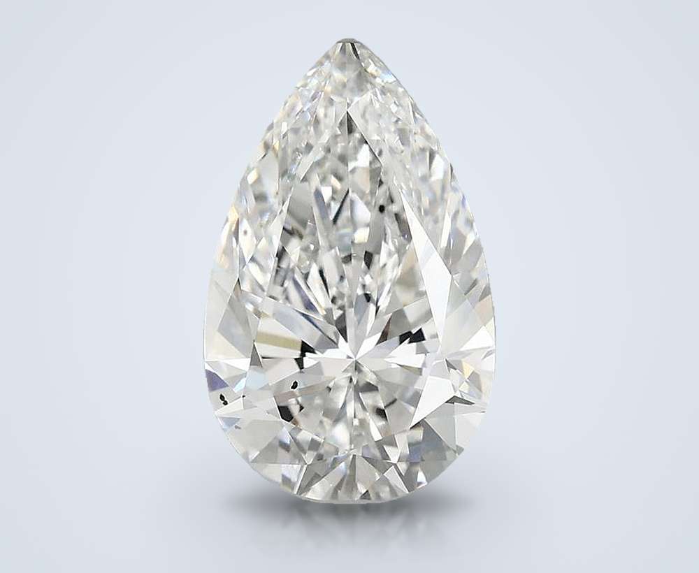 2.97 Carat Pear Lab Diamond