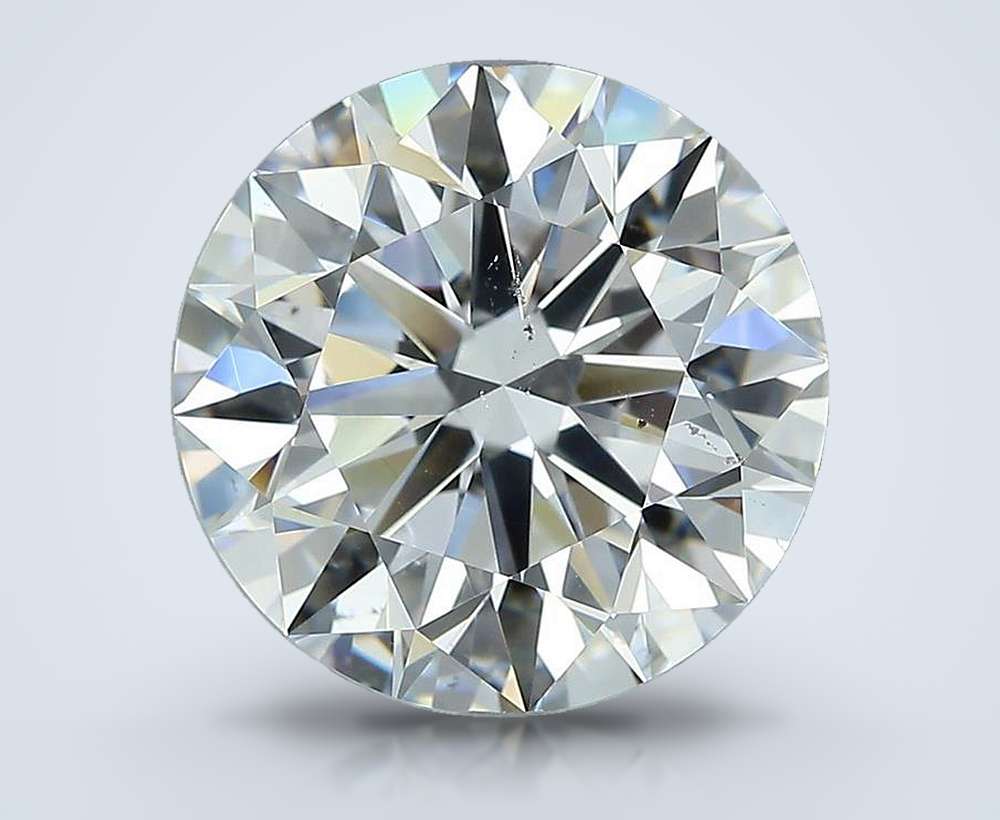 5.40 Carat Round Natural Diamond