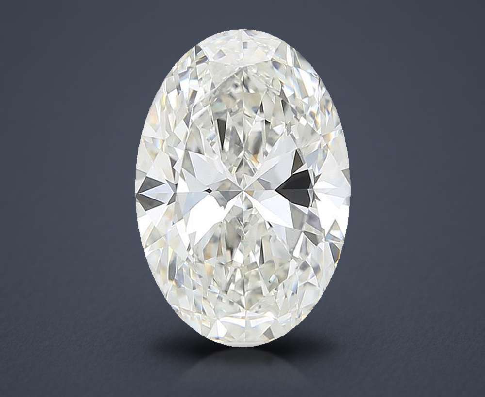 5.22 Carat Oval Lab Diamond