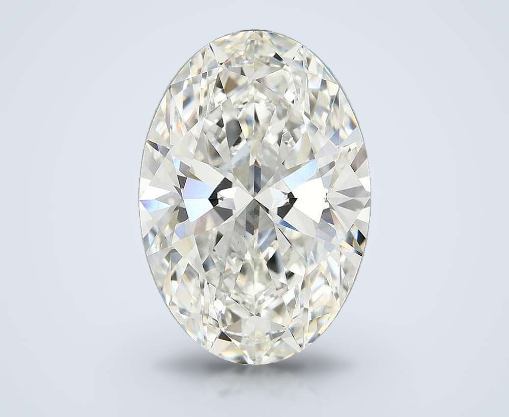 7.10 Carat Oval Lab Diamond