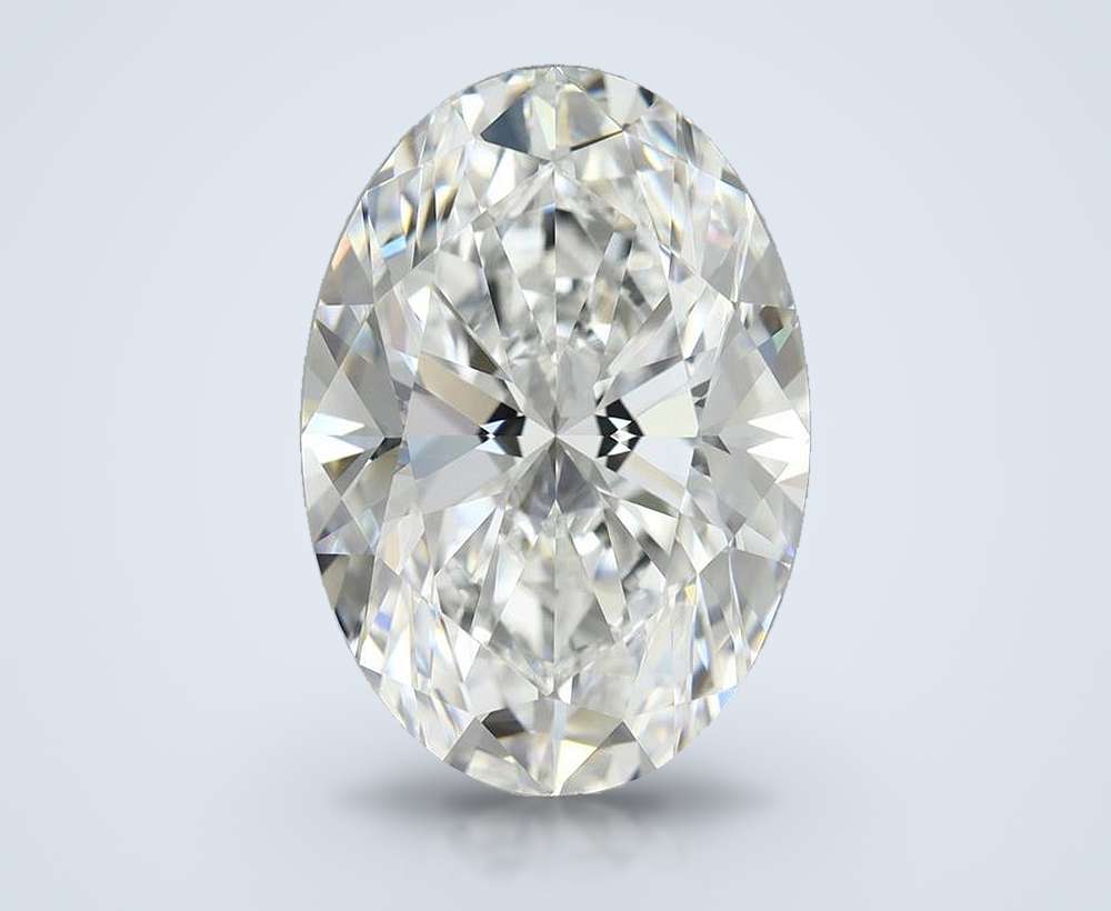 11.64 Carat Oval Lab Diamond