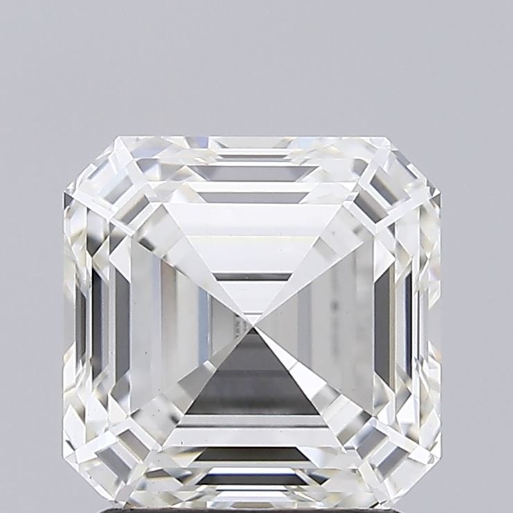 2.08ct H VS1 Rare Carat Ideal Cut Asscher Lab Grown Diamond