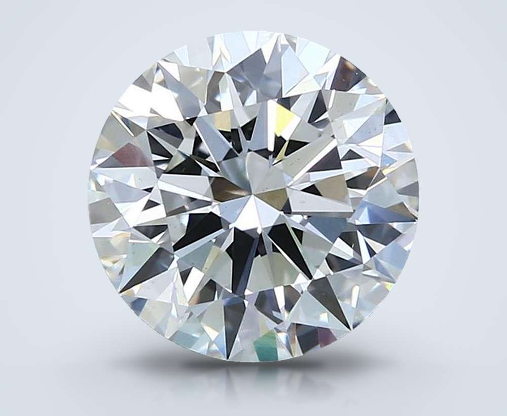 3.37 Carat Round Lab Diamond