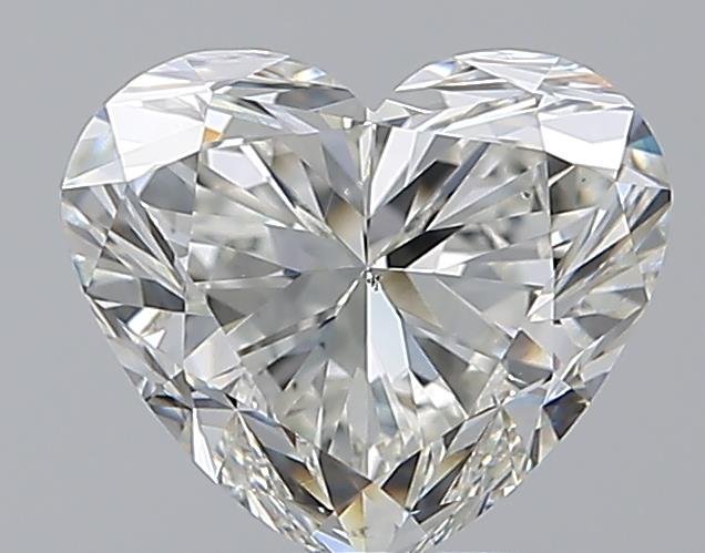 2.20ct I SI1 Rare Carat Ideal Cut Heart Diamond