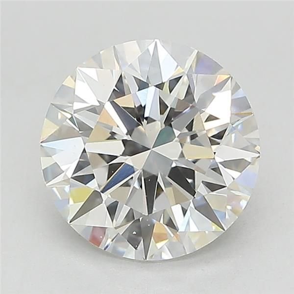 2.26ct E VS2 Rare Carat Ideal Cut Round Lab Grown Diamond