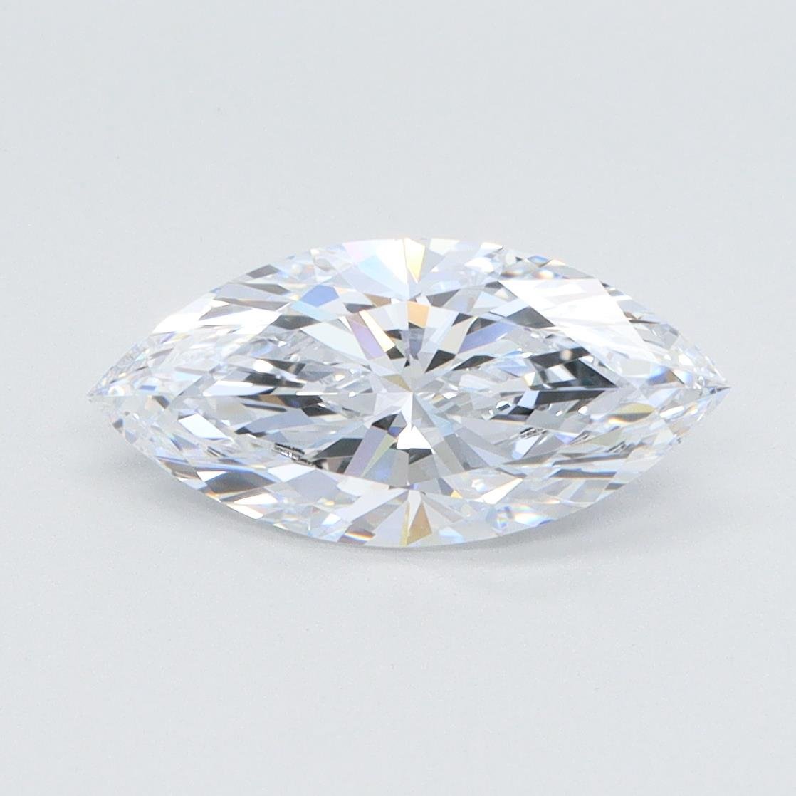 1.51ct F VVS2 Rare Carat Ideal Cut Marquise Lab Grown Diamond