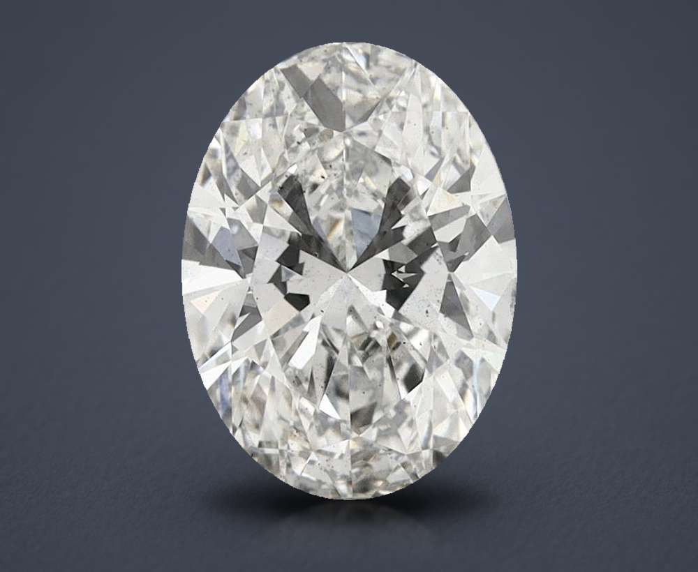 3.05 Carat Oval Lab Diamond