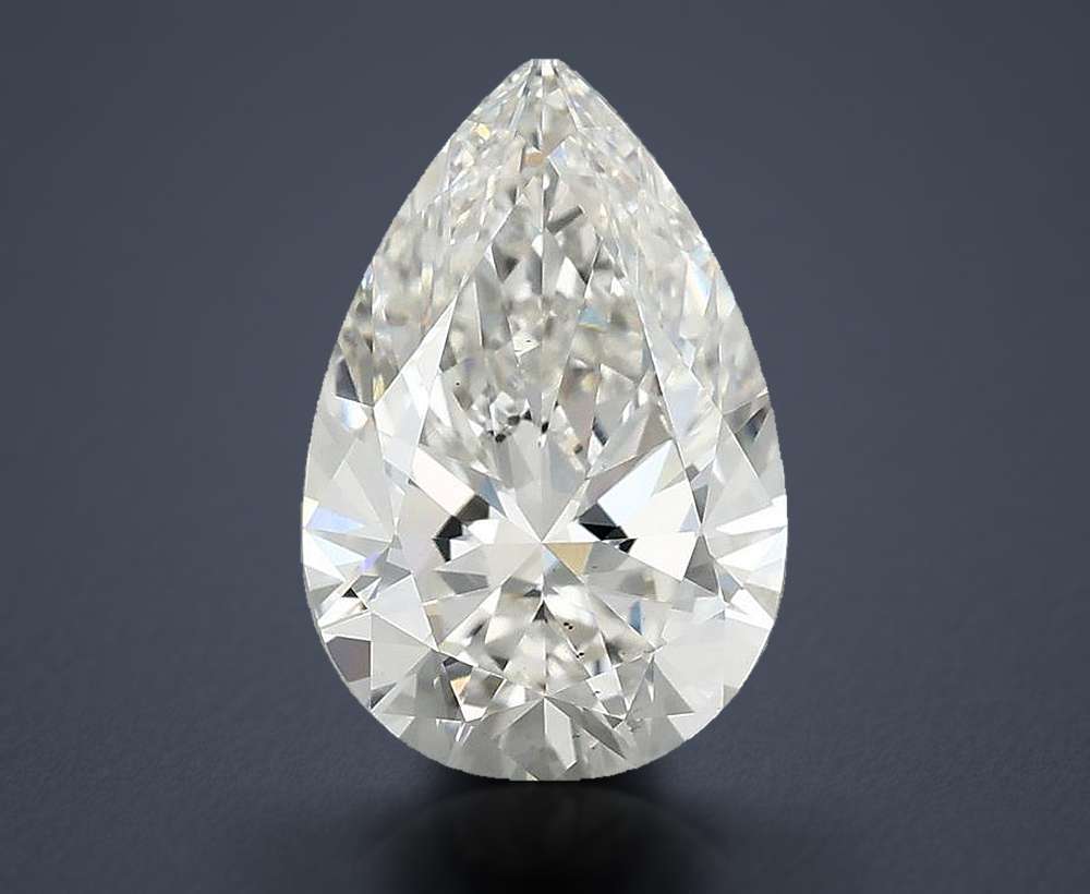 2.63 Carat Pear Lab Diamond