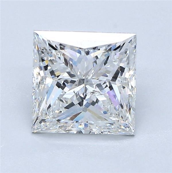 2.04ct F SI2 Rare Carat Ideal Cut Princess Diamond