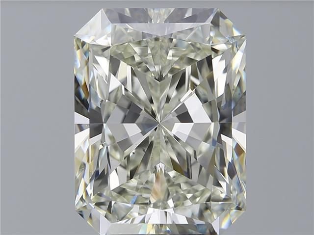 5.02ct K SI1 Rare Carat Ideal Cut Radiant Diamond