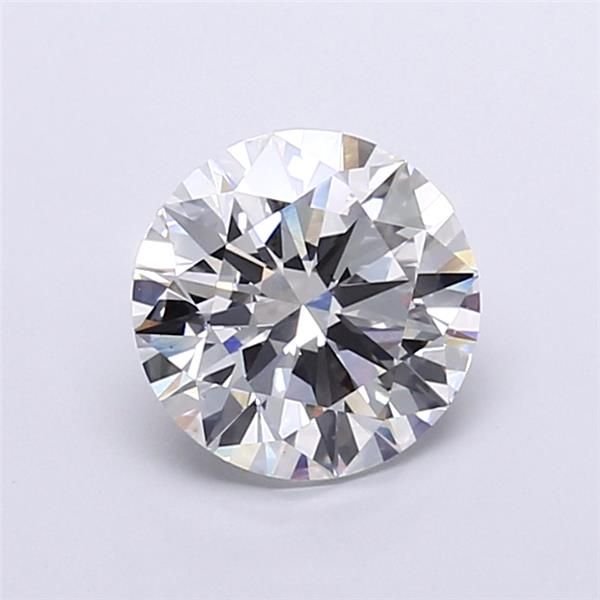 6.02ct D VS1 Rare Carat Ideal Cut Round Lab Grown Diamond