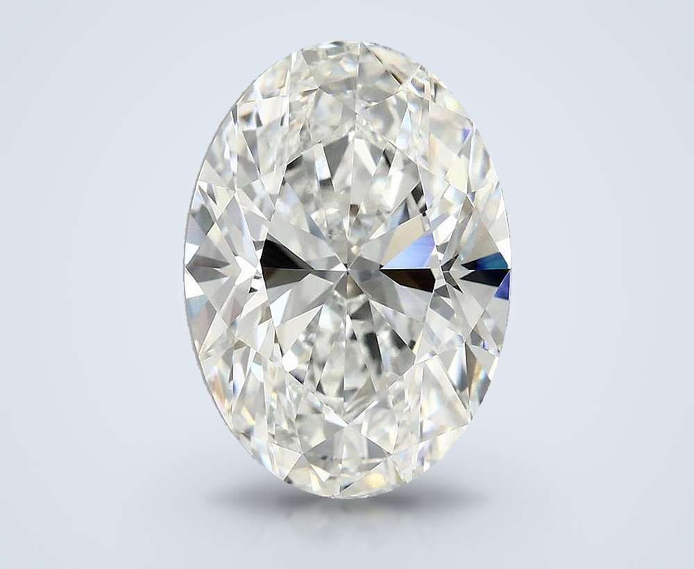 7.06 Carat Oval Lab Diamond