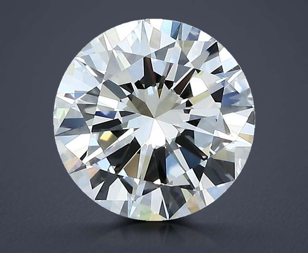 1.58 Carat Round Natural Diamond