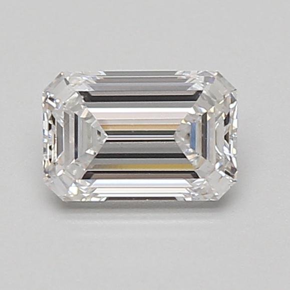 0.88ct D VS1 Rare Carat Ideal Cut Emerald Lab Grown Diamond