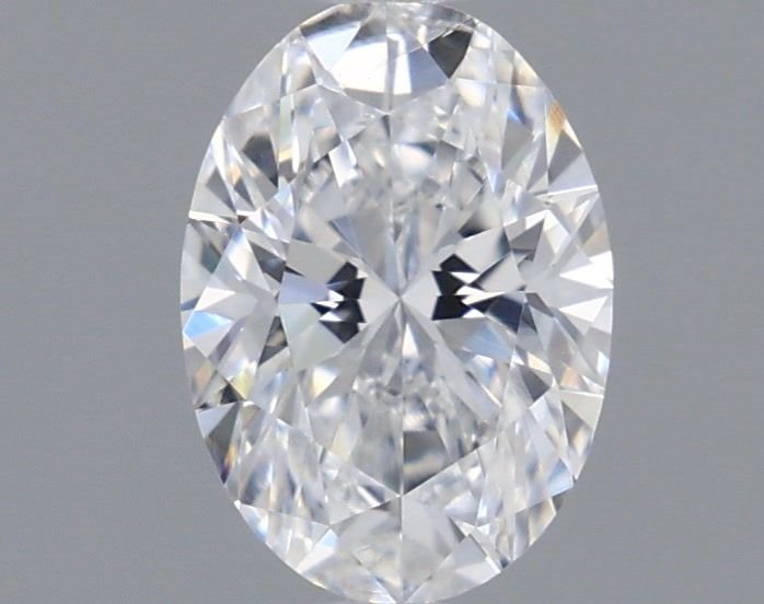 0.79ct D SI1 Very Good Cut Oval Lab Grown Diamond