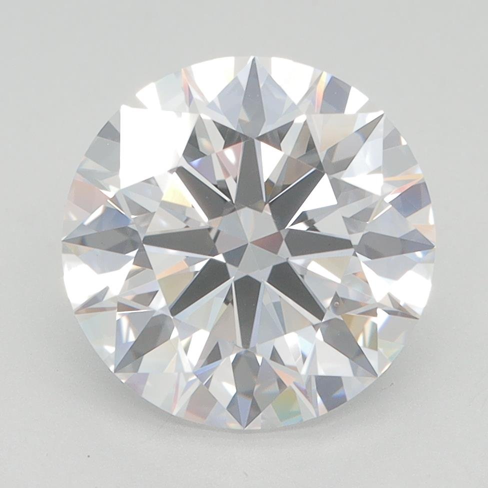 3.60ct D VVS2 Rare Carat Ideal Cut Round Lab Grown Diamond